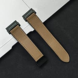 Leather  Silicone Band For Garmin 22 26mm Fenix 5 5X Plus 7 7X 6 6X Pro No Gaps Sport Quick Release For Garmin Watch 3 3HR Strap
