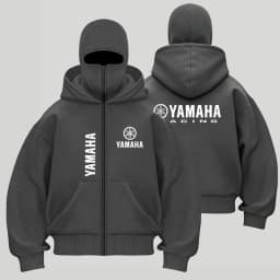 Men's Winter Autumn Fleece Balaclava Double Hooded Pullover With Zipper And Large Pocket Jacket For Outdoor Leisure & Sportswear