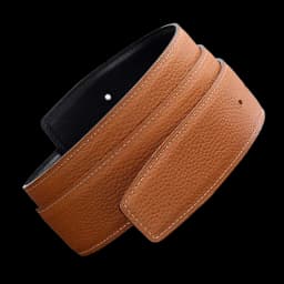 No Buckle Luxury Ultra-thin Pointed New Mens Litchi Grain Holes Belt Brand Male Genuine Two Sides Strap Jeans Belts 3.2/3.8cm