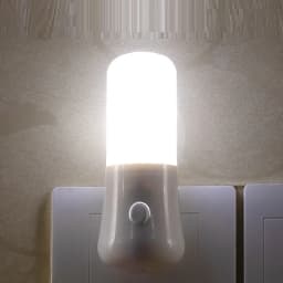 LED Night Lamps Bedside  EU/US Plug Push Button Switch Bedroom Lighting Lamp Baby Room Corridor Home Decortion ABS Night Lights