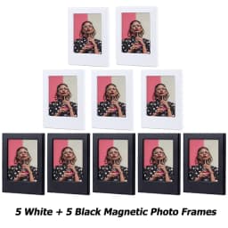 5-20PCS Assorted Color Free Combination Magnetic Photo Frame For Fujifilm Instax Mini Film Intax Mini 12 11Film Mini 8 7s 70 90