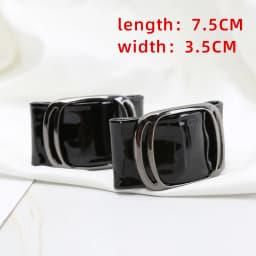 Bow Metal Decorative Shoe Decora Flower DIY Self-adhesive Women's Shoes Leather High Heels Buckle Single Shoe Decorations Buckle
