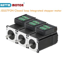 『EU Free Ship』Nema23 Servo Stepper Motor 2N.m Closed Loop Integrated Digital Hybrid 200KHZ 6A DC24V-48V Closed Loop Driver