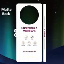 Inner Front Back Side Frosted Matte Hydrogel Film For OPPO Find N 2 3 5 6 N2 N3 N5 N6 Clear HD Transparant Soft Screen Protector