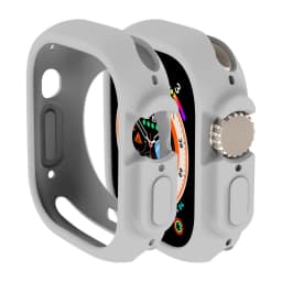 Cover for Apple Watch Ultra2 3 49mm Case All-Round Shockproof TPU Protective Silicone Bumper Scratch-Resistant iwatch ultra 3 49