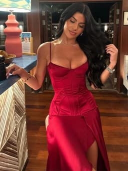 Elegant Sleeveless High Split Women Midi Dresses Vintage Wine Red Spaghetti Strap Dress 2026 Summer Lady Evening Party Vestidos
