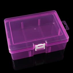 1pcs Transparent Plastic Storage Boxes For Jewelry Hardware Accessories Small Items for DIY Jewelry Beads Crafts Container Box