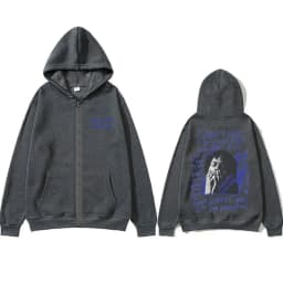 Singer Daniel Caesar Never Enough Always Zipper Hoodie Men Fashion Hip Hop Zip Up Jacket Men's Casual Oversized Zip Up Hoodies