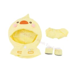 20cm Cute Yellow Duck Green Frog Raincoat Set Girls Fans Collection Gifts DIY Doll Clothes for 20cm Idol Doll Outfit Accessories