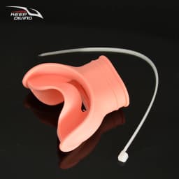 1Pcs Scuba Diving Second Stage Silicone Mouthpieces Snorkel Regulator Octopus Mouthpieces Underwater Breathing Accessories