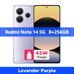 Xiaomi Redmi Note 14 5G Smartphone Global Version NFC 108MP Camera 45W Turbo Charging 5110mAh Battery MTK Dimensity 7025-Ultra