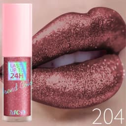 18 Colors Diamonds Glitter Lip Gloss Long Lasting Waterproof Liquid Lipstick Pearl Shining Lip Color Sparking Lip Makeup Women