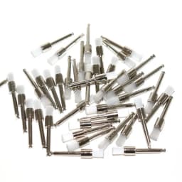 JUMTOP Dental Prophy Brushes Latch Type Nylon Polishing Bristles for Low Speed Contra Angle