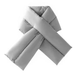 Simple Fashion Down Cotton Winter Scarf Warm Thickened Cross Ring Scarves Windproof Soft Skiing Scarve Outdoor Sports