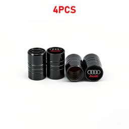 4Pcs For Audi Sports A4 B5 B6 B9 A1 A3 8L A6 C5 C7 Q3 Q5 Q7 Car Tire Tyre Valve Dust Caps Stem Covers Car Wheel Air Valve Cover