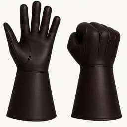 Goatskin gloves men's thin single leather driving autumn and winter plush warm cycling motorcycle touch screen leather gloves me