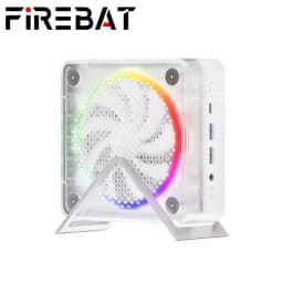 Firebat Mn56 Mini Pc Windows11 Amd R7-8745Hs Ddr5 16Gb+ 512Gb Ssd/Amd R7 H255 Lpddr5 24Gb+1Tb Ssd 8 Cores Desktop Computer Bt 5.2 Wifi6 HDMI Type-C USB