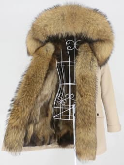 OFTBUY Winter Jacket Women Long Parka Real Fox Fur Coat Natural Raccoon Fur Collar Hood Thick Warm Streetwear Parkas New