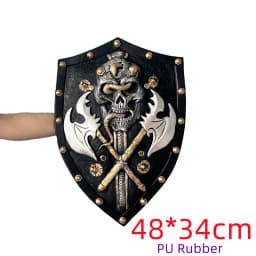 Game Sky Shield 1:1 Skyward Link Shield Weapon Halloween Cosplay Gift Role Play Gift PU Rubber Toys Prop