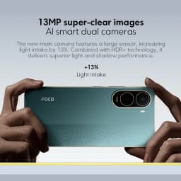 Global Version POCO C81 Pro smartphone UNISOC T7250 processor 6.9" LCD display 13MP main camera 6000mAh 3.5mm headphone