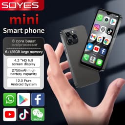 ONEMYTH F9 Max LTE 4G Mini Smartphone Metal Body Octa Core HD Camera WIFI Android Mobile Cell Phone 2750mAh Battery