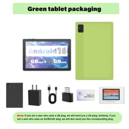 Paitanry 2026 10 Inch Tablet Android 16 HD Display 12GB (4+8GB Expand) RAM 128GB ROM Octa Core 5000Mah Wifi 6 Global Tablet PC
