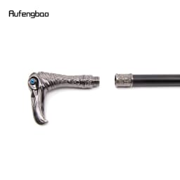 Eagle Head Luxury Decorative Small Diameter Tube Walking Cane Elegant Fashion Cosplay Alloy Crosier Vintage Walking Stick 93cm