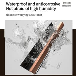 Wood Aluminum Material Corner Shelf Shampoo Storage Shelf Shower Wall Rack Bathroom Organizer Bathroom Accessories