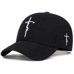 2Pcs Unisex Cross Embroidery Baseball Caps Spring Autumn Outdoor Adjustable Casual Hats Dad Hat Sunscreen Hat Combo Set