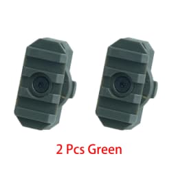 BOOIU New Fast Helmet Side Rail Adapter Nylon 360 Rotatable Helmet Rail Flashlight Mount For Airsoft Helmet Hunting Accessories