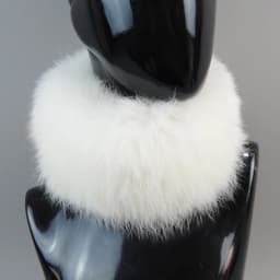 Natural Good Elastic Knitted Genuine Real Fox Fur Ring Scarves Warm Fox Fur Headband New Women Winter Fashion Real Fox Fur Scarf
