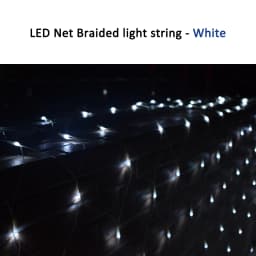 LED Net Curtain Light 110V 220V Fairy Lights Outdoor String Christmas Garlands Xmas Party Garden Wedding Decoration 3X2M 6X4M