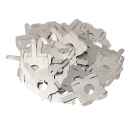 50Pcs/set 4S Lithium Battery Pack Replace Spot Welding Nickel Sheet U-Shaped For Computer Battery Welding Tool Accessories