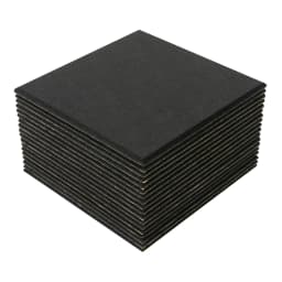 18 Piece Acoustic Panels Soundproofing Wall Panels 30*30cm 9mm Thick Polyester Fiber for Home Office Studio KTV Cinema Bedroom Decoration