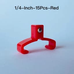 15Pack ABS Plastic Socket Organizer Rail Replacement Clips, 1/2 3/8 1/4 Drive Spring Loaded Ball Bearing Socket Holder Tool Rack