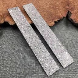 1piece Damascus Steel DIY Knife Making Spiral Texture Sandwich Pattern Steel Knife Blade Blank Kitchen Knife Heat Treatment