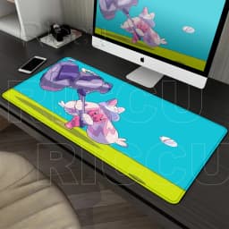 Mouse Pads P-pokemon Tinkaton Gamer Computer Keyboard Rug Rubber Non-slip Mats Kawaii LockEdge Carpet Gaming Accessories XXL Mat