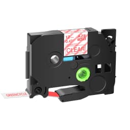 GREENCYCLE 1Pcs 6mm/9mm/12mm 231 Label Tape Compatible for Brother P-Touch Label Maker for TZ TZE 131 231 431 531 631 731 Ribbon