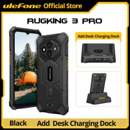【World Premiere】Ulefone RugKing 3 Pro Rugged Phone 6.56" 120Hz 5700mAh Android 15 Up to 16GB RAM,128GB ROM NFC 4G Global