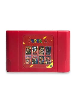 340 in 1 Super64 for N64 Cartridge Game Card for N64 Video Game Console With 16G Card for Nintendo 64