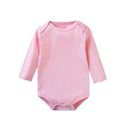 Baby Clothes 100% Cotton Short/Long Sleeve Solid Baby Bodysuit for Boys Girls 0-24M Soft Unisex Onesie Romper Newborn Outfit