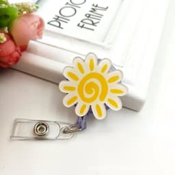 Cute Credit Card Clip Cartoon High Quality Retractable Hospital Nurse Badge Holder Reel Cute Cartoon ID Card Holder Keychains
