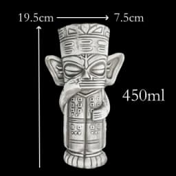 400ml Tiki Mugs Cocktail Cup Beer Wine Mug Ceramic Tiki Mugs Art Crafts Creative Hawaii Mugs