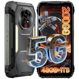 Blackview XPLORE 2 Satellite Rugged Smartphone Android 15 20000mAh Battery 6.73' 3.2K 120Hz AMOLED Display Satellite Communicati