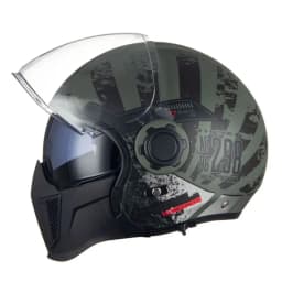 Modular Motorcycle Helmet Double Lens Full Face Motorcycle Helmet Man Woman Retro DOT Open Face Motorcycle Helmets Casco Moto