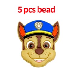 5pcs Silicone Cartoon Beads DIY Pacifier Chain Baby Oral Care Pacify Accessory Part