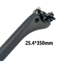 No Logo Carbon MTB Seatpost Bicycle Seat Post Offset 25mm Road Bike Seatpost 25.4/27.2/30.8/31.6mm Mountain Bike Seat Tube