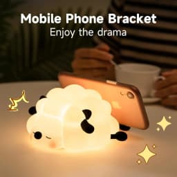 Cute Duck Night Light LED Squishy Fun Novelty Animal Touch Night Lamp 3 Level Dimmable Nursery Nightlight for Kids Baby Gifts