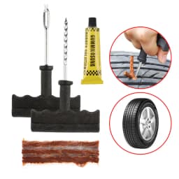 Commercial Grade Tubeless Tyre Puncture Repair Tools Rubber Strips Glue for Car Truck Motorbike Fleet Maintenance
