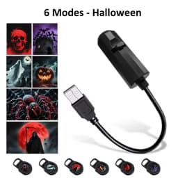 USB Projector Light LED Night Lamp 5V USB Plug-in Night Lights Marine Animals More Pattern Designs Projection for Wall Ceiling